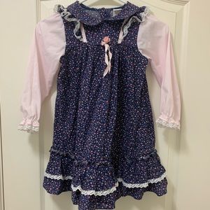 Little girl vintage dress